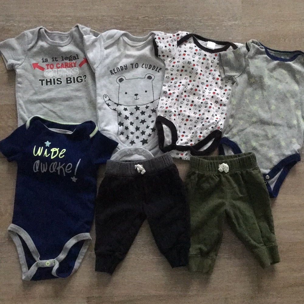 Onesies and pants bundle